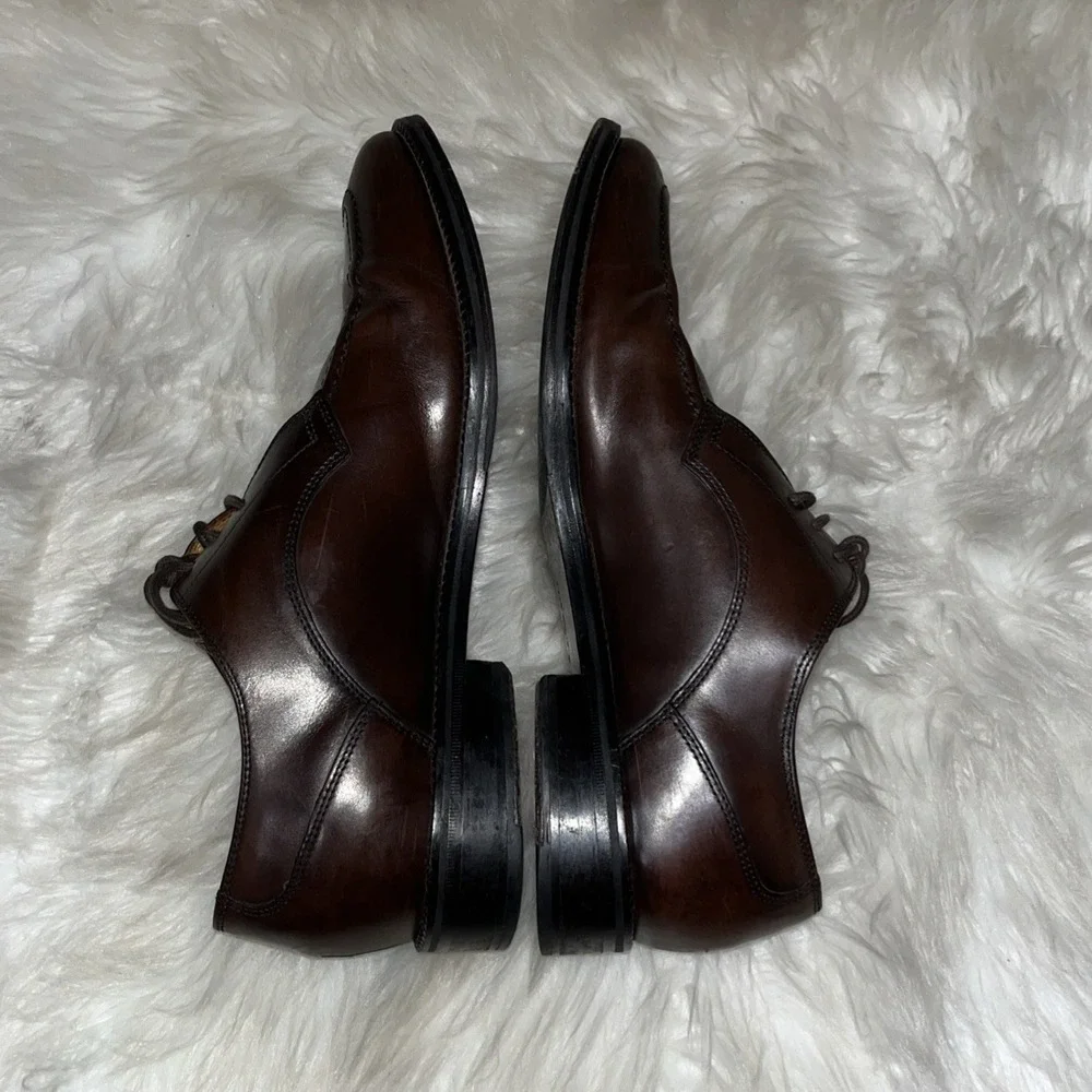 Cole Haan Brown Leather‎ Oxford Dress Shoes Size 9.5M